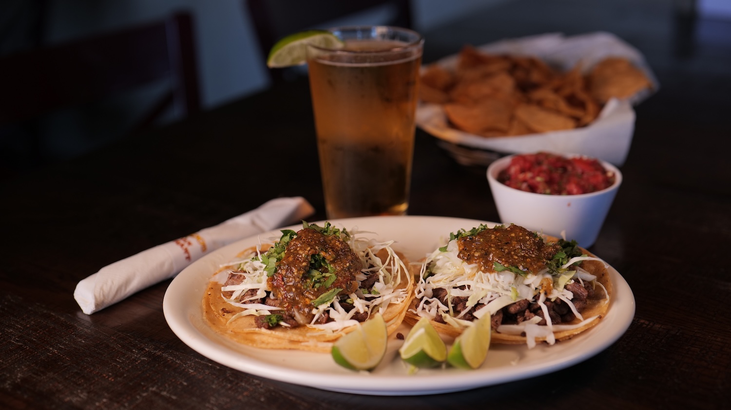 A spread of traditional Mexican dishes